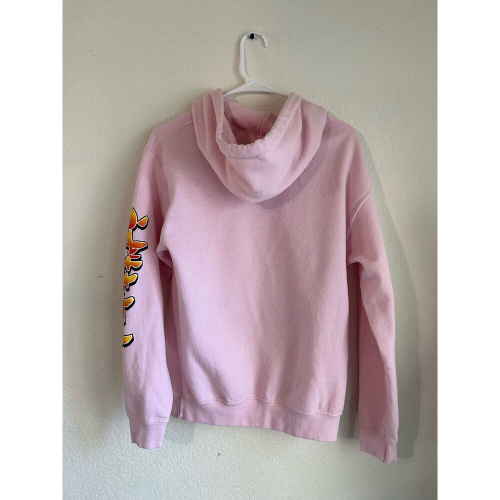 Naruto Shippuden Pink Long Sleeve Graphic Hoodie Size Men’s Small Anime - Picture 2 of 7